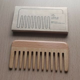 ムジルシリョウヒン(MUJI (無印良品))の無印 ブナ材ヘアコーム(ヘアブラシ/クシ)