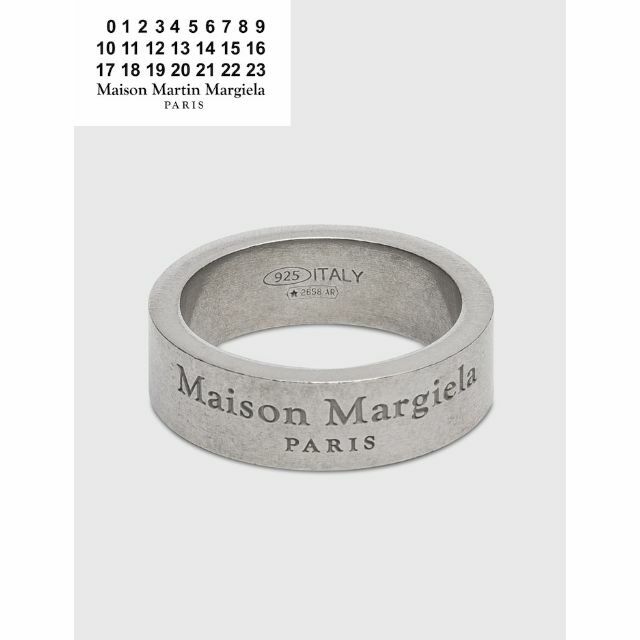 Maison Martin Margiela - MAISON MARGIELA ロゴ リングの通販 by BMS