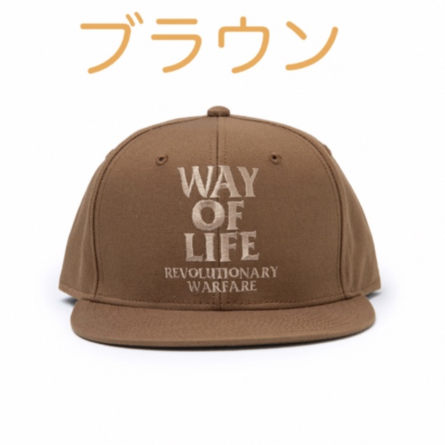 RATS(ラッツ)のRATS EMBROIDERY CAP WAY OF LIFE ラッツ　キャップ メンズの帽子(キャップ)の商品写真