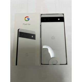 グーグル(Google)のGoogle Pixel 6a Chalk 128G SIM フリー(スマートフォン本体)