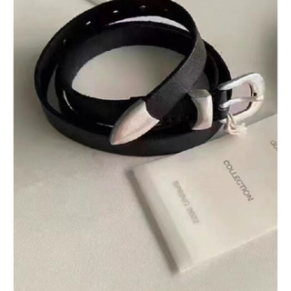 OURLEGACY BELT 2CM LEATHER size90の通販 by ワッケンロー☆HEY HEY
