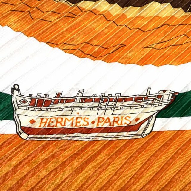 Hermes - HERMES プリーツカレ カレプリセ COMPAGNONS DE MER 海の仲間