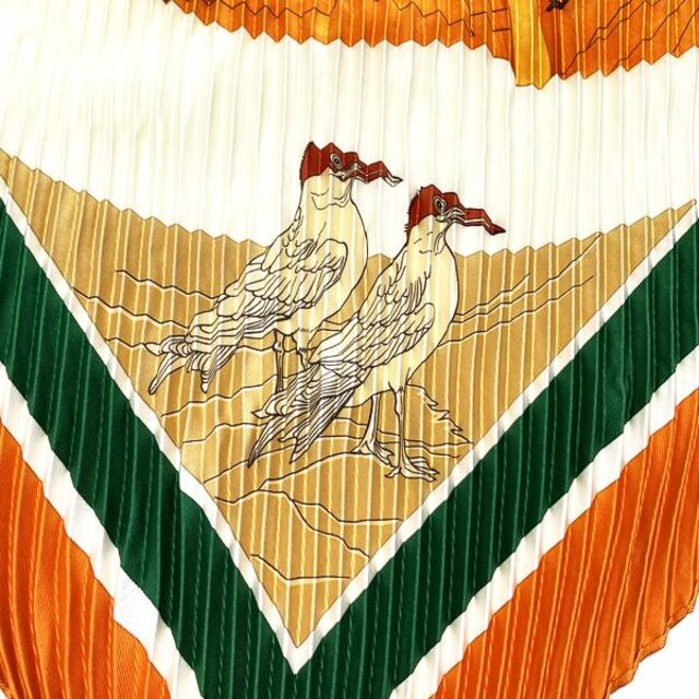 Hermes - HERMES プリーツカレ カレプリセ COMPAGNONS DE MER 海の仲間