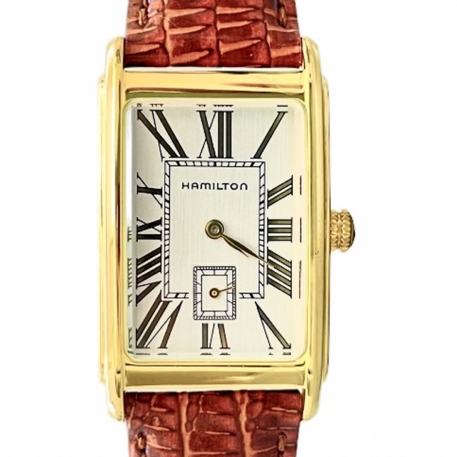 Hamilton(ハミルトン)の状態の良いハミルトン アードモア メンズ　クォーツ　スモセコ　レクタンギュラー メンズの時計(腕時計(アナログ))の商品写真