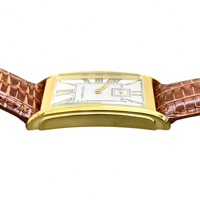 Hamilton(ハミルトン)の状態の良いハミルトン アードモア メンズ　クォーツ　スモセコ　レクタンギュラー メンズの時計(腕時計(アナログ))の商品写真