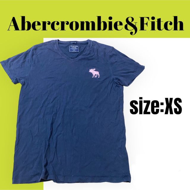 Abercrombie&Fitch(アバクロンビーアンドフィッチ)のAbercrombie&Fitch アバクロ VネックTシャツ メンズのトップス(Tシャツ/カットソー(半袖/袖なし))の商品写真