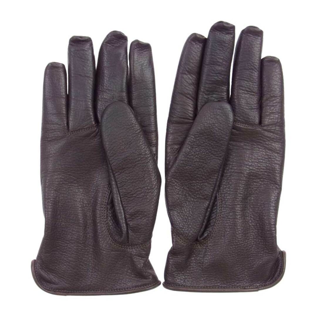 ORGUEIL オルゲイユ その他アクセサリー OR-7108 Leather Gloves レザー グローブ ブラウン系 M