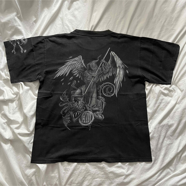 スカル　ドクロ　悪魔　Tシャツ 1