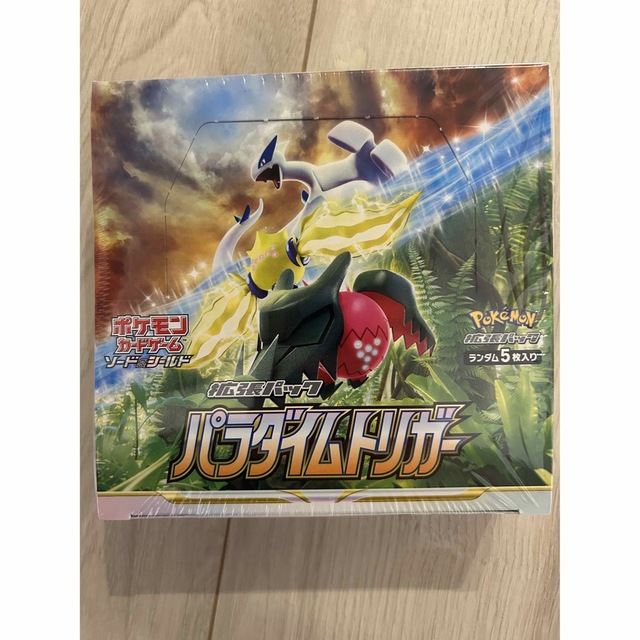 ポケモンカード 拡張パック パラダイムトリガー BOX エンタメ/ホビーのトレーディングカード(Box/デッキ/パック)の商品写真