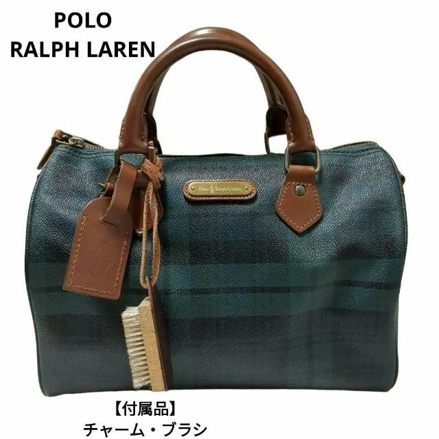 POLO RALPH LAUREN - ポロラルフローレン PVC ミニボストンバッグ ...