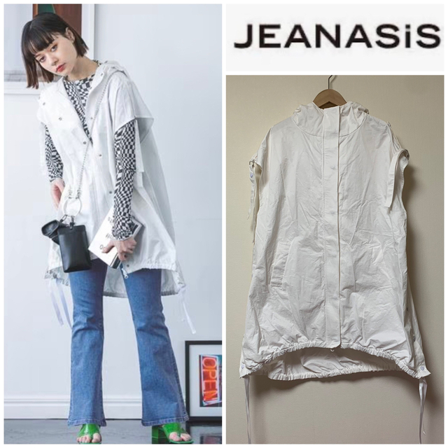 JEANASIS(ジーナシス)のJEANASIS♡モンスターベスト【専用】 レディースのジャケット/アウター(ミリタリージャケット)の商品写真