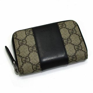 グッチ(Gucci)のGUCCI コインケース カードケース 名刺入れ GGスプリーム ベージュ(コインケース/小銭入れ)