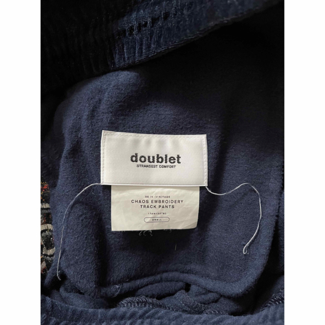 Doublet Chaos ベロア トラックパンツ 17AWの通販 by lazy|ラクマ Doublet Chaos ベロア トラックパンツ 17AWの通販 by lazy|ラクマ