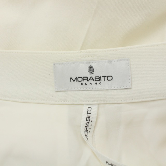 MORABITO - モラビト パンツ スラックス ワイド 麻混 リネン混