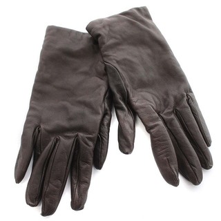新品 ブルックスブラザーズ シープスキン 100% 手袋 グローブ 黒 Sサイズ
