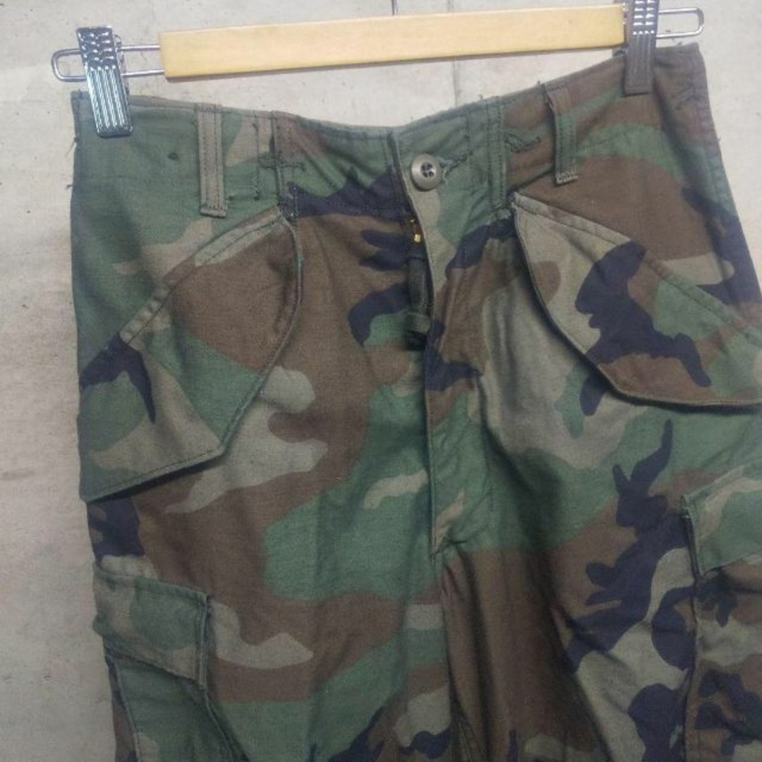 80s M-65 カーゴパンツ ウッドランドカモ 米軍 美品