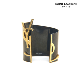 Saint Laurent - サンローランパリ SAINT LAURENT PARIS ロゴ バングル