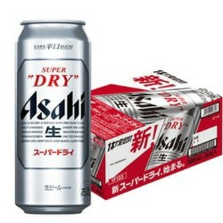 【送料無料】アサヒスーパードライ500ml×24缶(ビール)