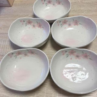 小鉢5枚セット＊箱付＊新品未使用(食器)