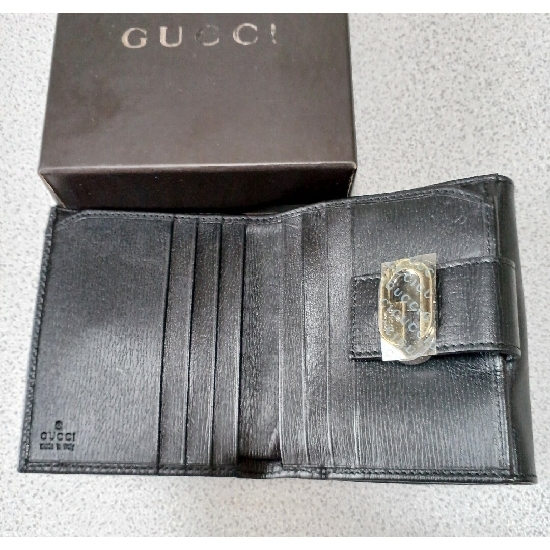 Gucci(グッチ)のhatai様ご専用　グッチ　二つ折り財布　Gロゴ メンズのファッション小物(折り財布)の商品写真