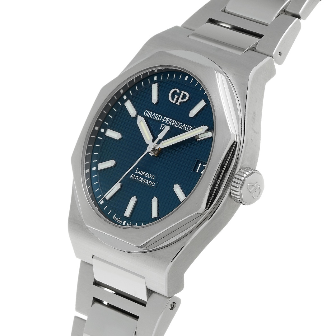 ジラール ペルゴ GIRARD-PERREGAUX 81010-11-431-11A ブルー メンズ 腕時計
