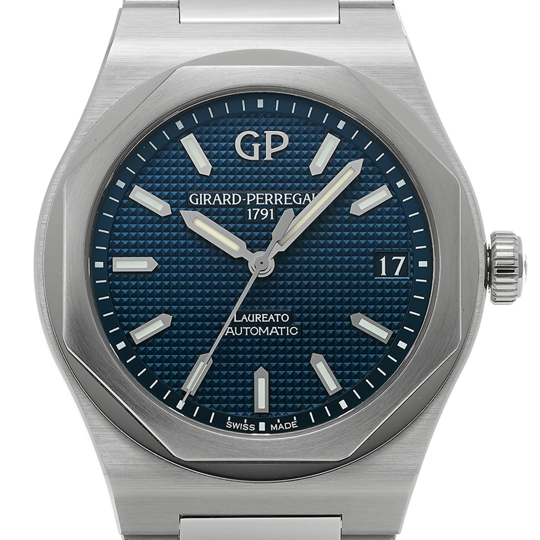 ジラール ペルゴ GIRARD-PERREGAUX 81010-11-431-11A ブルー メンズ 腕時計