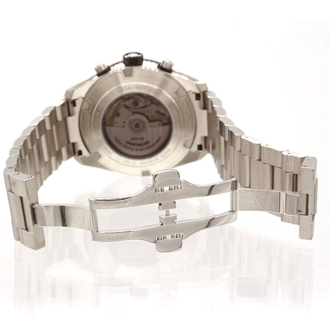 モンブラン MONT BLANC タイムウォーカー クロノグラフ MB116097 SS 自動巻き メンズ 腕時計