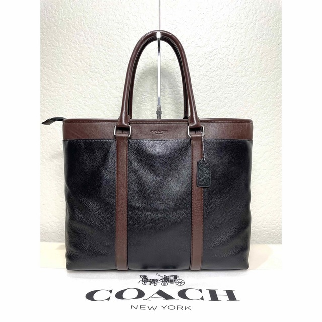 COACH - 【良品】定価10万 コーチ メンテ済み ビジネス バッグ トート レザー 122の通販 by ネン's shop｜コーチならラクマ