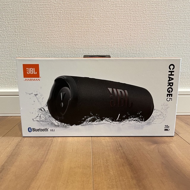 JBL CHARGE 5 防水スピーカー ブラック&グレー