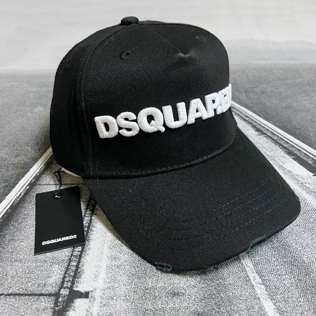 新品 Dsquared2 Baseball Cap ブラック