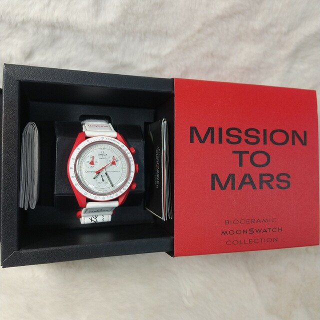 ✨極美品✨❤️OMEGA × Swatch MISSION TO MARS