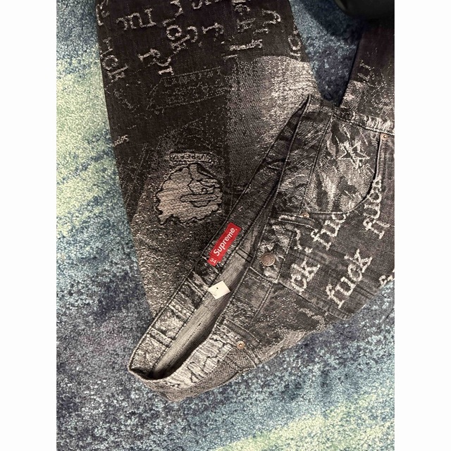 Supreme   Supreme Archive Denim Jacquard Regularの通販 by YOYO