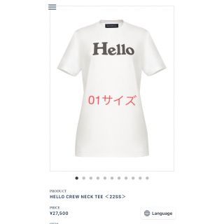 マディソンブルー(MADISONBLUE)の美品　マディソンブルー　Tシャツ(Tシャツ(半袖/袖なし))