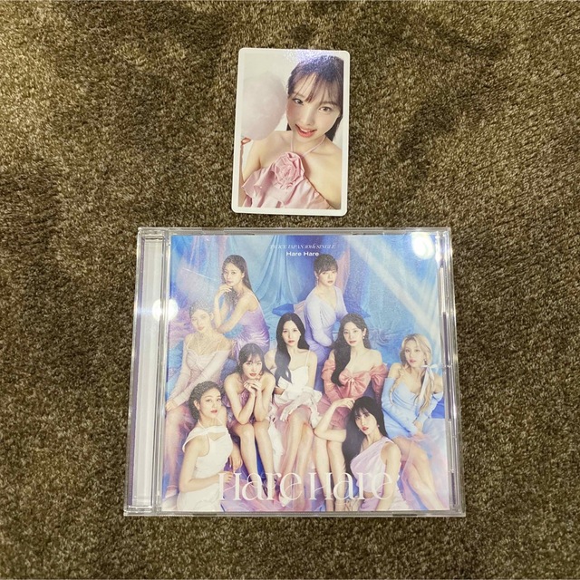 twice「HareHare」トレカ　通常盤　CD