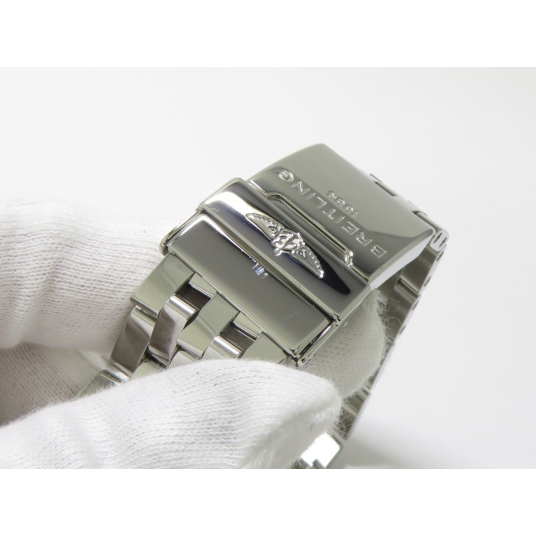 BREITLING(ブライトリング)のBREITLING クロノマット44 自動巻き SS ホワイトシェル文字盤 メンズの時計(腕時計(アナログ))の商品写真