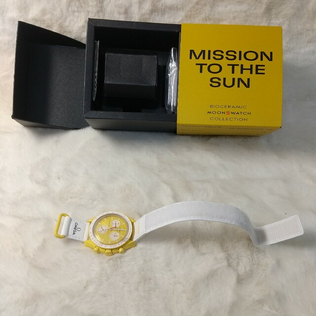 ✨極美品✨❤️OMEGA × Swatch MISSION TO THE SUN