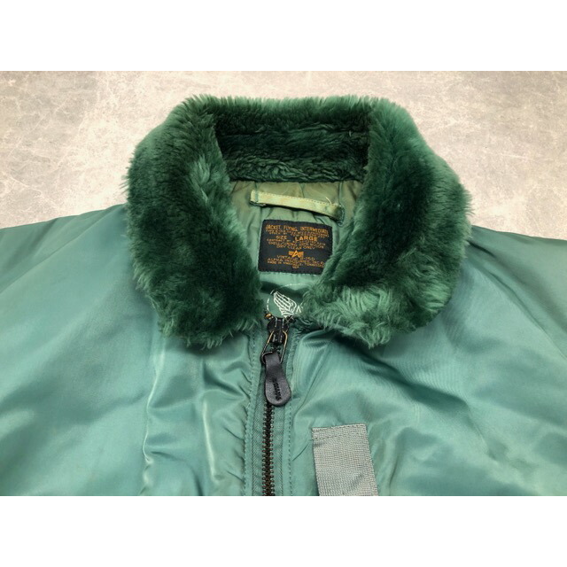 alpha - ALPHA( アルファ) VINTAGE B-15D フライトジャケット【中古