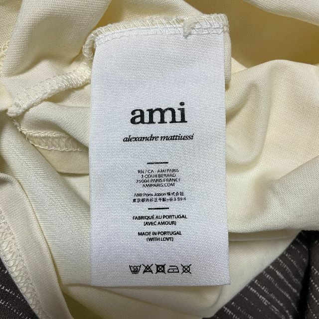 ami(アミ)の新品未使用　AMI PARIS　Tシャツ　M メンズのトップス(Tシャツ/カットソー(半袖/袖なし))の商品写真