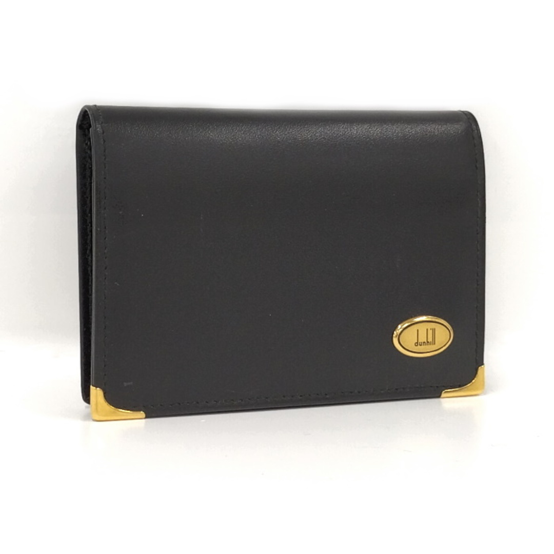 Dunhill - DUNHILL 名刺入れ カードケース レザー ブラックの通販 by