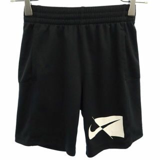 ナイキ(NIKE)のナイキ スポーツ ショートパンツ XS ブラック NIKE ロゴ トレーニングウェア メンズ 【中古】  【230530】 メール便可(ジャージ)