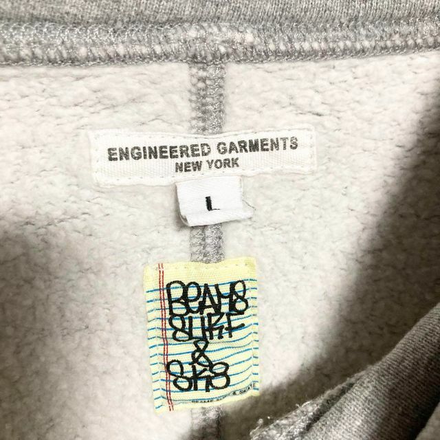 ENGINEEREDGARMENTS SSZ バックジップパーカー Mサイズ