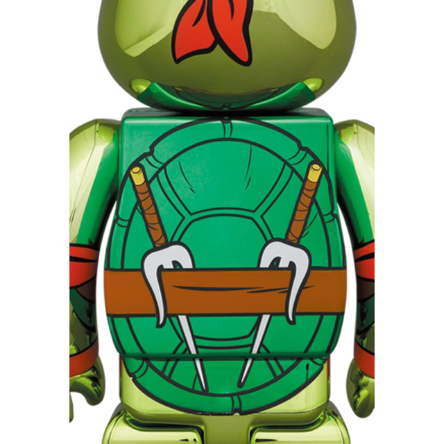 BE@RBRICK RAPHAEL CHROME Ver.100％ & 400％