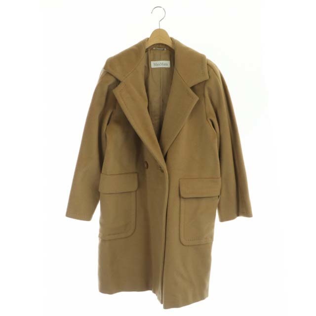 マックスマーラ MAX MARA 白タグ ウールカシミヤコート アウター