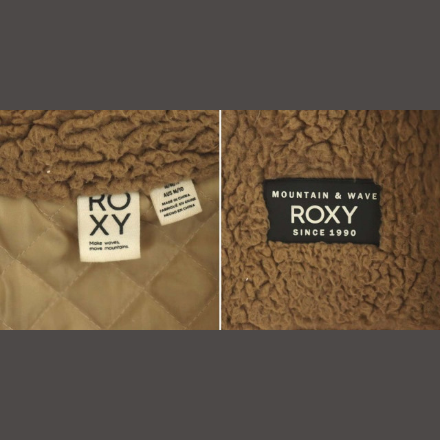 Roxy(ロキシー)のロキシー 中綿ジャケット ボアフリース アウター ジップアップ 茶色 ブラウン レディースのジャケット/アウター(その他)の商品写真