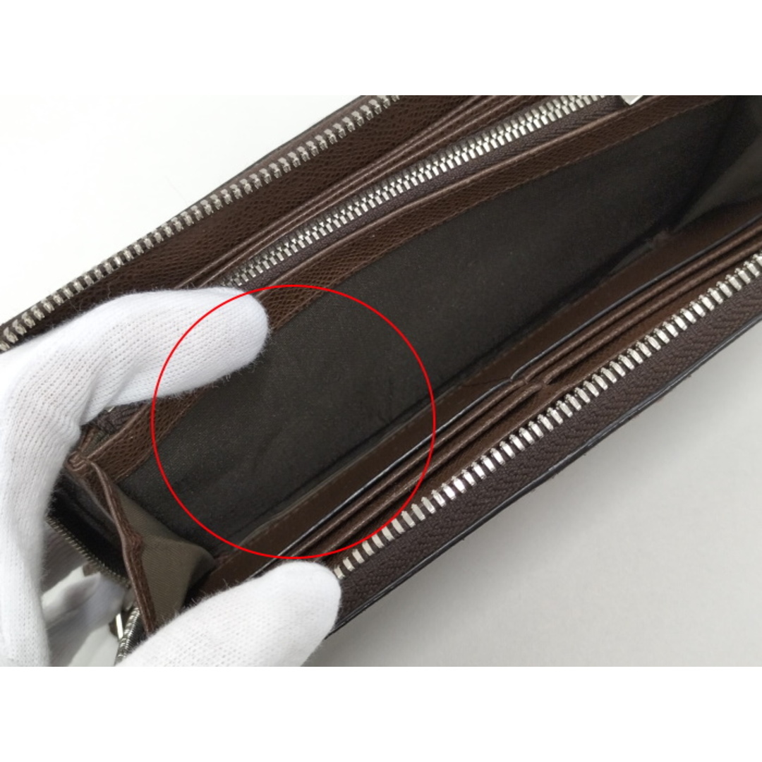 BALLY ラウンドファスナー 長財布 レザー ブラウン | wic-capital.net