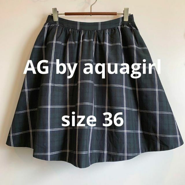 AG by aquagirl(エージーバイアクアガール)のAG by aquagirl チェックミニスカート ポリエステル 夏以外 レディースのスカート(ミニスカート)の商品写真