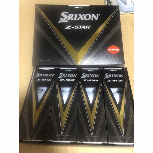 Srixon(スリクソン)のソネッチ様専用【ゴルフボール1ダース】スリクソンZ-STAR ホワイト スポーツ/アウトドアのゴルフ(その他)の商品写真