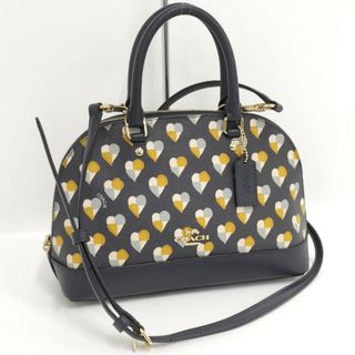 コーチ(COACH)のCOACH 2WAY ショルダーバッグ PVC ネイビー F25916(その他)