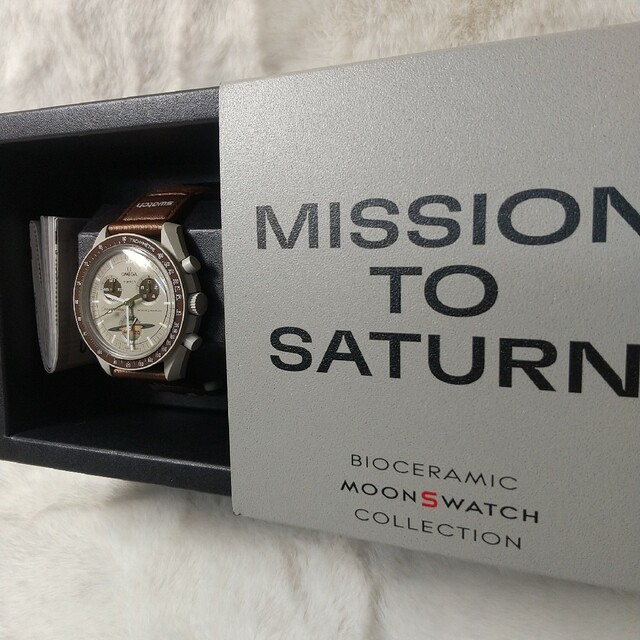 安い売筋品 ✨極美品✨❤️OMEGA × Swatch❤️MISSION TO SATURN 27930