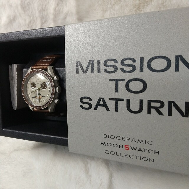 OMEGA - 極美品 ️OMEGA × Swatch ️MISSION TO SATURNの通販 by くま's shop｜オメガならラクマ